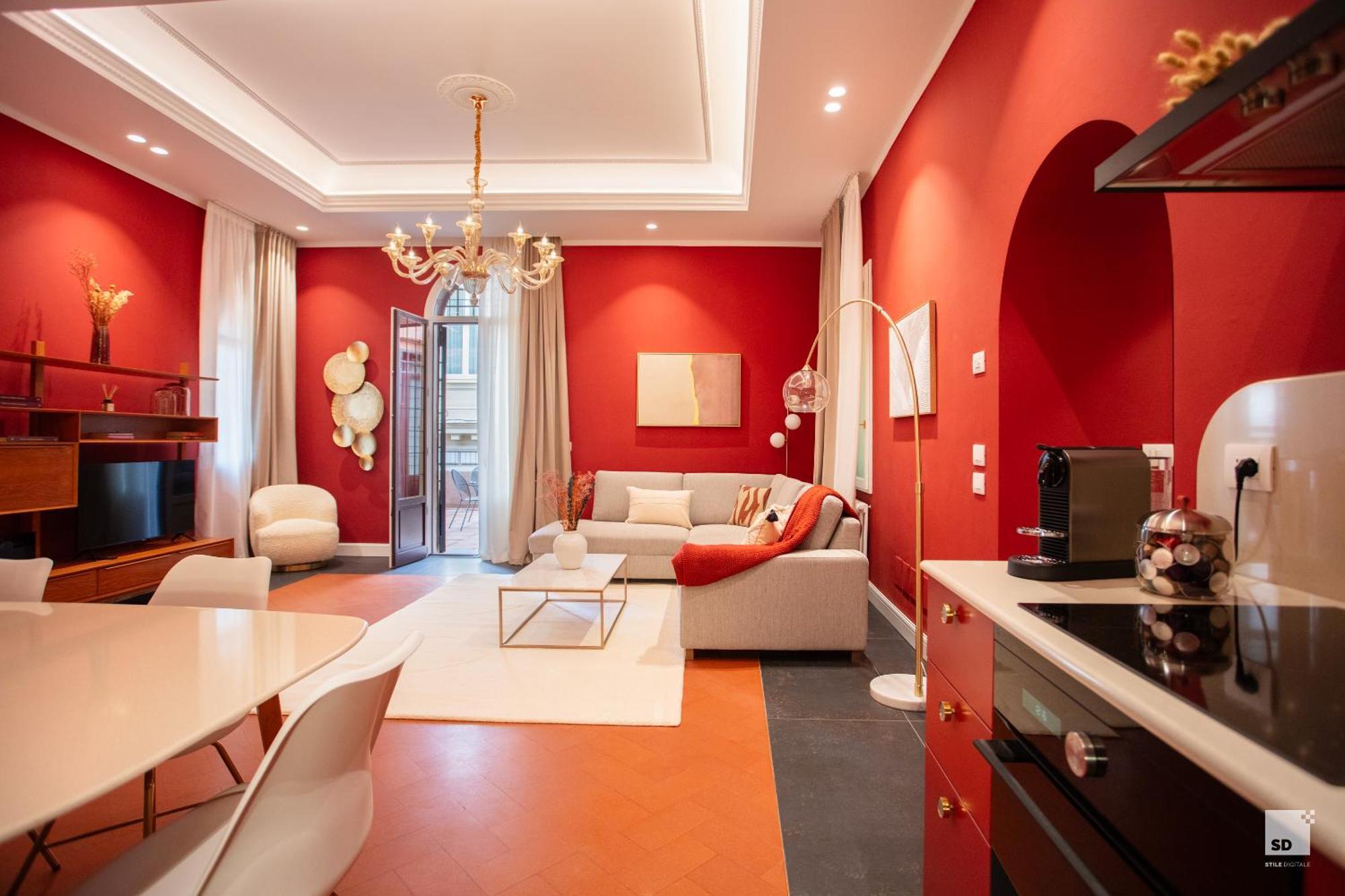 Marchesana Luxury Apartment Bologna Bagian luar foto