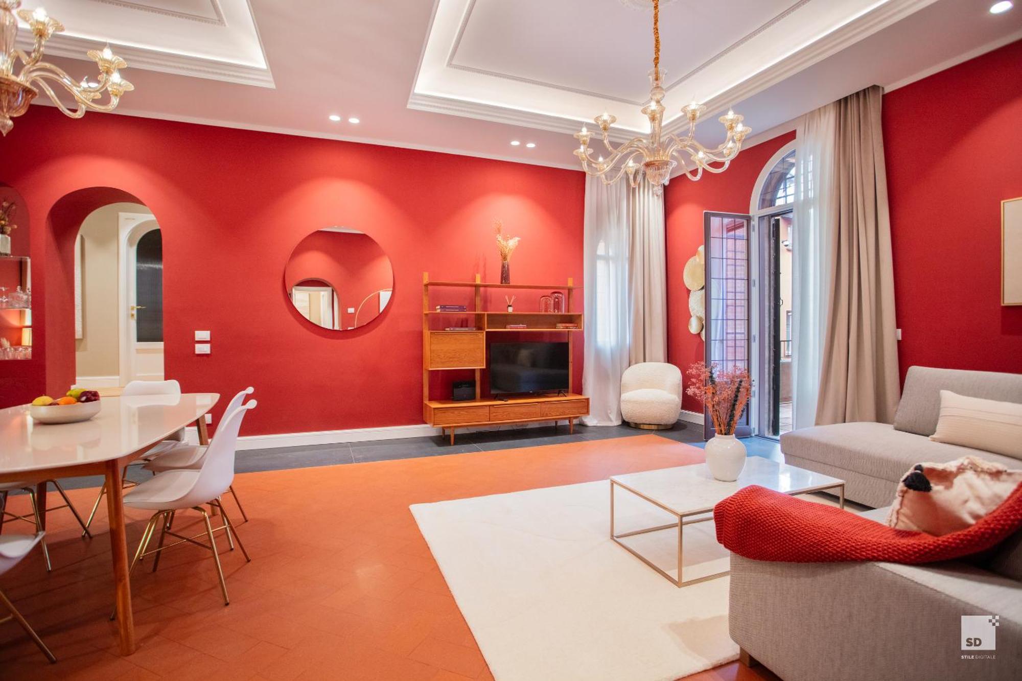 Marchesana Luxury Apartment Bologna Bagian luar foto