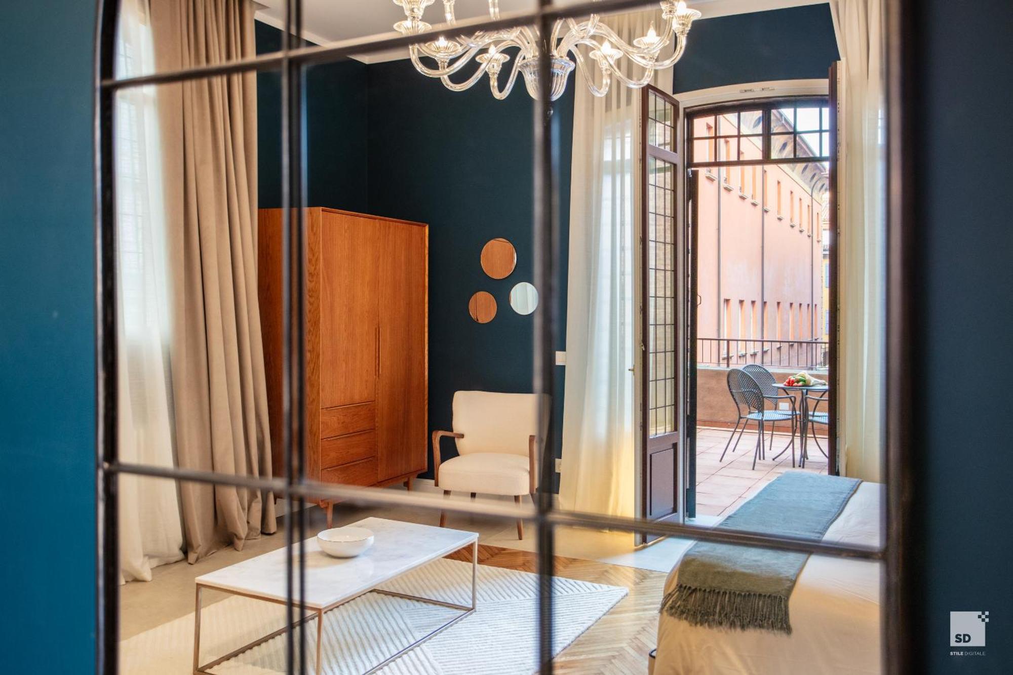 Marchesana Luxury Apartment Bologna Bagian luar foto